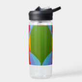 Mooie en levendige kleuren! Waterfles (Links)