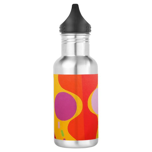 Mooie en levendige kleuren! Waterfles (Links)