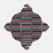 Mooie en liefdevolle zwarte rode beste wensen bedankdoosjes (Uitgevouwen)