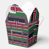 Mooie en liefdevolle zwarte rode beste wensen bedankdoosjes (Geopend)