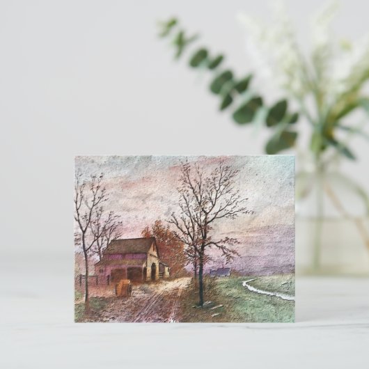 Mooie en mooie omgeving briefkaart (Staand voorkant)