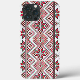 Mooie en originele Tatreez Print iPhone Case