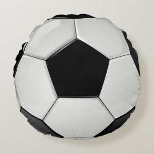 Mooie en realistische voetbal rond kussen