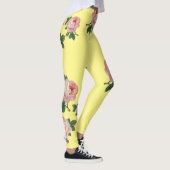 Mooie en roze rozen Leggings (Rechts)
