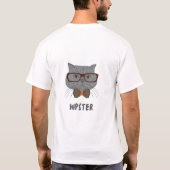Mooie en schattige katten t-shirt (Achterkant)