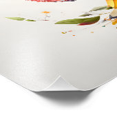 Mooie en scherpe illustratie van een vogel. foto afdruk (Hoek)