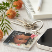 Mooie EN Smart Girl Sleutelhanger (Voorkant Rechts)