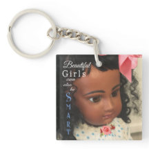 Mooie EN Smart Girl Sleutelhanger