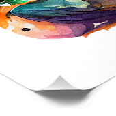 Mooie en stutvogels voor vogelovervallen op perfect poster (Hoek)