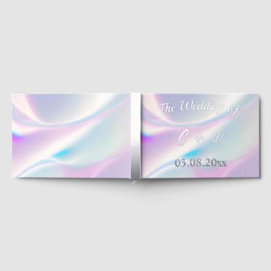 Mooie en unieke bruiloft gastenboek (Volledig)