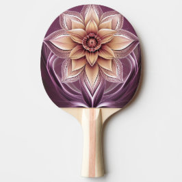 Mooie en verbluffende moderne Fantasy Lotus Flower Tafeltennisbatje