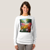 Mooie en verschillende rozen t-shirt (Voorkant volledig)