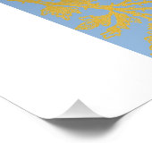 Mooie en vriendelijke engelen foto afdruk (Hoek)