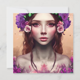 Mooie Enchantress Fantasy AI Art