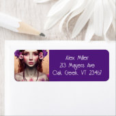 Mooie Enchantress Fantasy AI Art Etiket (Insitu)