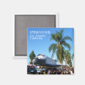Mooie Endeavor in Los Angeles Magnet! Magneet (Voorkant / Achterkant)