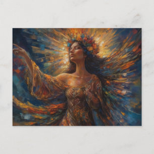 Mooie engel briefkaart