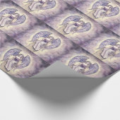 Mooie engel cadeauverpakking door Molly Harrison Cadeaupapier (Hoek)