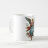 Mooie engel christelijke koffiemok (Voorkant links)