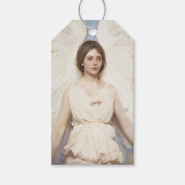 Mooie Engel (door Abbott Handerson Thayer) Cadeaulabel
