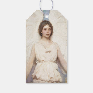 Mooie engel (door Abbott Handerson Thayer) Cadeaulabel