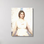 Mooie Engel (door Abbott Handerson Thayer) Canvas Afdruk (Voorkant)