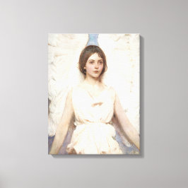 Mooie Engel (door Abbott Handerson Thayer) Canvas Afdruk