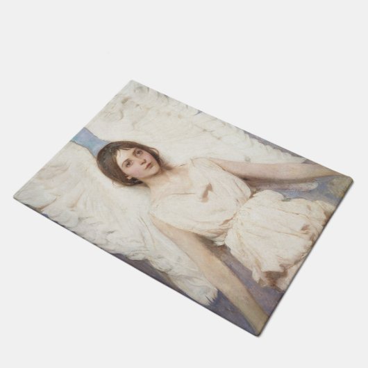 Mooie Engel (door Abbott Handerson Thayer) Deurmat (Schuin)