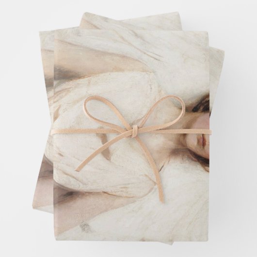 Mooie Engel (door Abbott Handerson Thayer) Inpakpapier Vel (In situ)