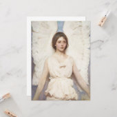 Mooie Engel (door Abbott Handerson Thayer) Kaart (Voorkant / Achterkant in situ)