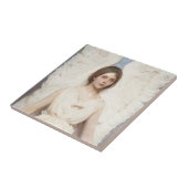 Mooie Engel (door Abbott Handerson Thayer) Tegeltje (Zijkant)