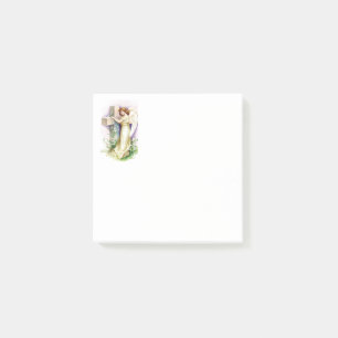 Mooie engel en kruis post-it® notes