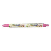 Mooie engel en kruis zwarte inkt pen (Voorkant)