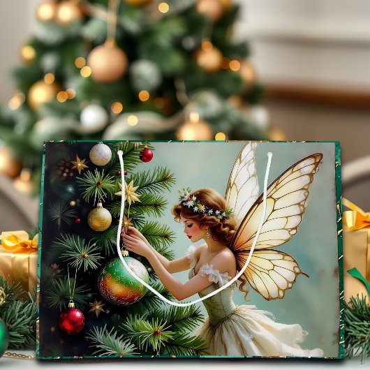 Mooie engel fee Kerstmis Groot Cadeauzakje