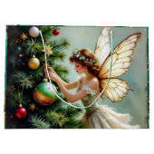 Mooie engel fee Kerstmis Groot Cadeauzakje (Achterkant)
