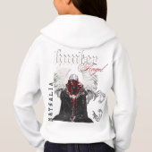 Mooie Engel Gothic Hoodie (Achterkant)