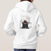 Mooie Engel Gothic Hoodie (Achterkant)