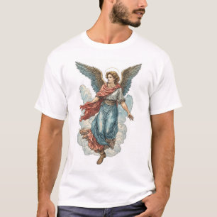 Mooie engel heren christelijk T-shirt