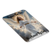 Mooie Engel in Wolken Flexibele Magneet (Rechterzijde)