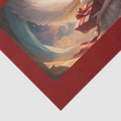 Mooie engel met Cadeaus weefselpapier Tissuepapier (Detail)