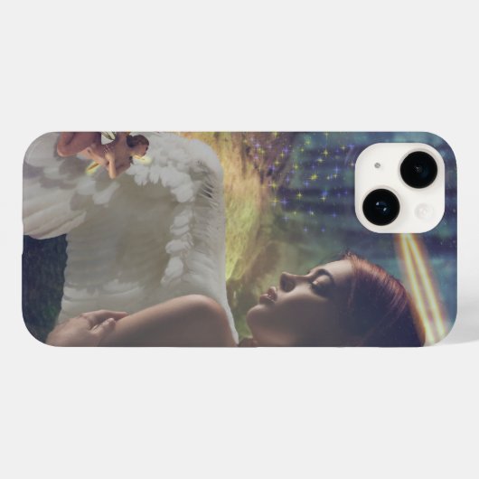 Mooie engel met Fairy Fantasy Art Case-Mate iPhone Case (Achterkant (horizontaal))
