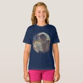 Mooie engel met Fairy Fantasy Art T-shirt (Voorkant volledig)