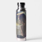 Mooie engel met Fairy Fantasy Art Waterfles (Links)