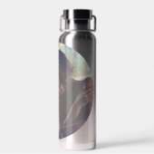 Mooie engel met Fairy Fantasy Art Waterfles (Achterkant)