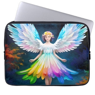 Mooie engel met vleugels-35444 laptop sleeve