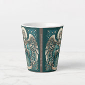 Mooie Engel Onder de sterren Latte Mok (Voorkant)