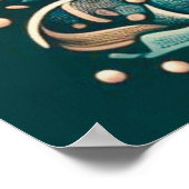 Mooie Engel Onder de sterren Poster (Hoek)