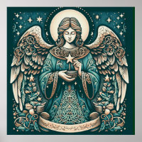 Mooie Engel Onder de sterren