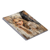Mooie Engel Spiraal Notebook Notitieboek (Rechterzijde)