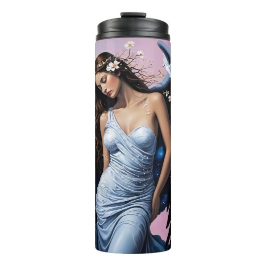 Mooie engel thermosbeker (Voorkant)